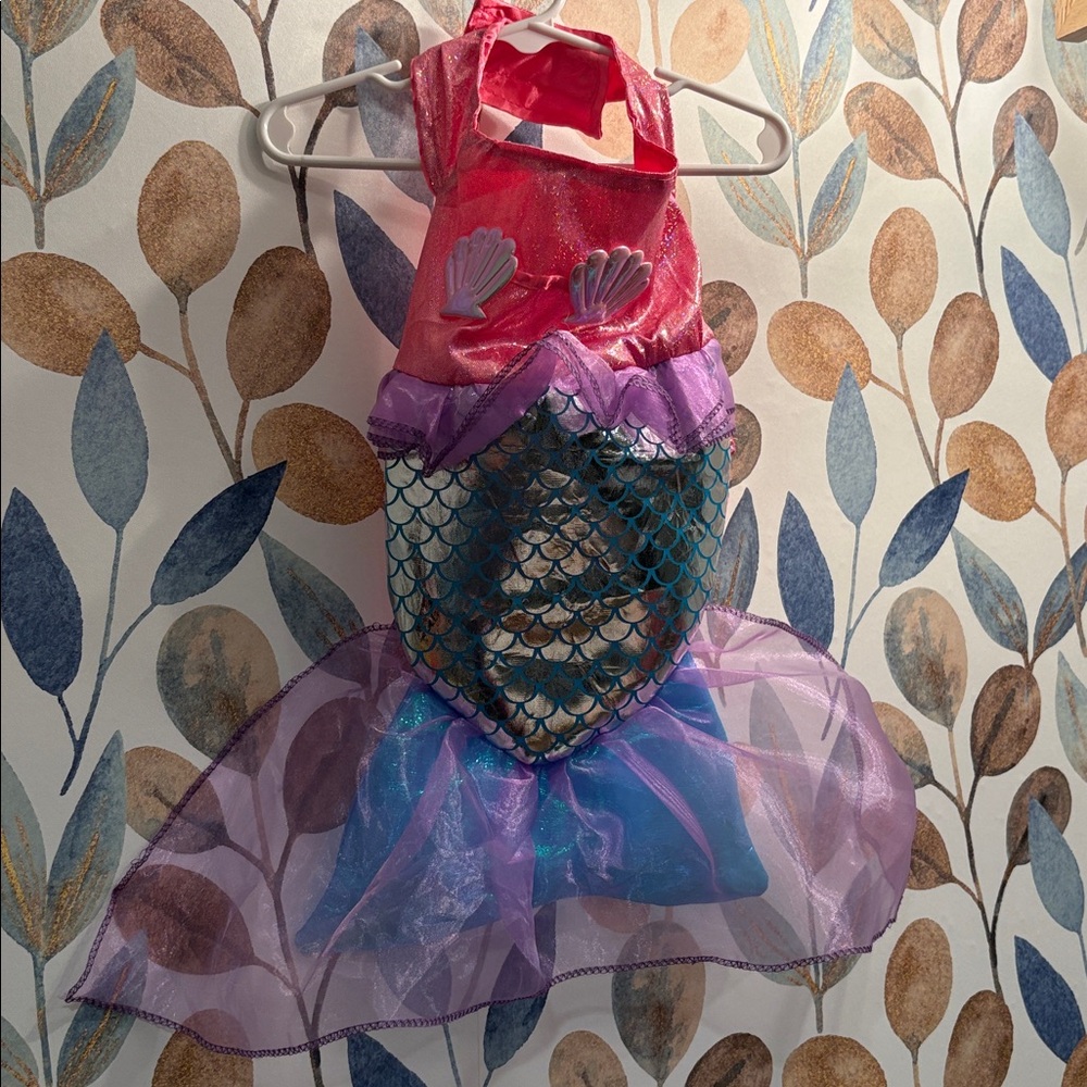 Colorful Mermaid Costume for Dogs 🧜‍♀️